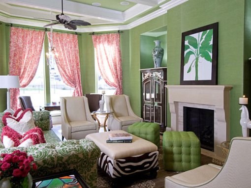 decorating in green