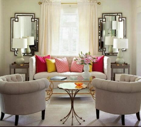 decorating with mirrors
